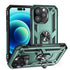 iPhone 14 Pro Max Dual Colors Ring Magnetic GPS car mount Phone Holder Case