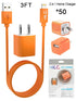 50 PCS 2 in 1 Home Charger for iPhone XM/XR/X/8/7/6/5
