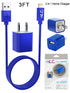 2 in 1 Home Charger Compatible with Apple iPhone XM/XR/X/8/7/6/5
