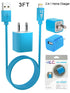 2 in 1 Home Charger Compatible with Apple iPhone XM/XR/X/8/7/6/5