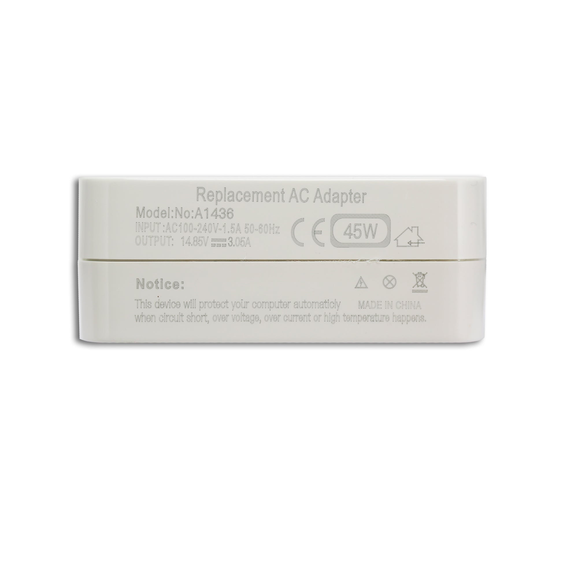 Replacement 45W MagSafe 2 Power Adapter for MacBook Air