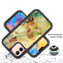 iPhone 12 /12Pro (6.1") Anti-Shock Durable Protective TPU Heavy Duty Marble Clear Case