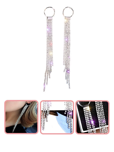 A Dozen of Fashion Designed Long Dangle Earrings (E814)