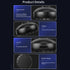 Plug free dual band WiFi intelligent monitoring camera-Black