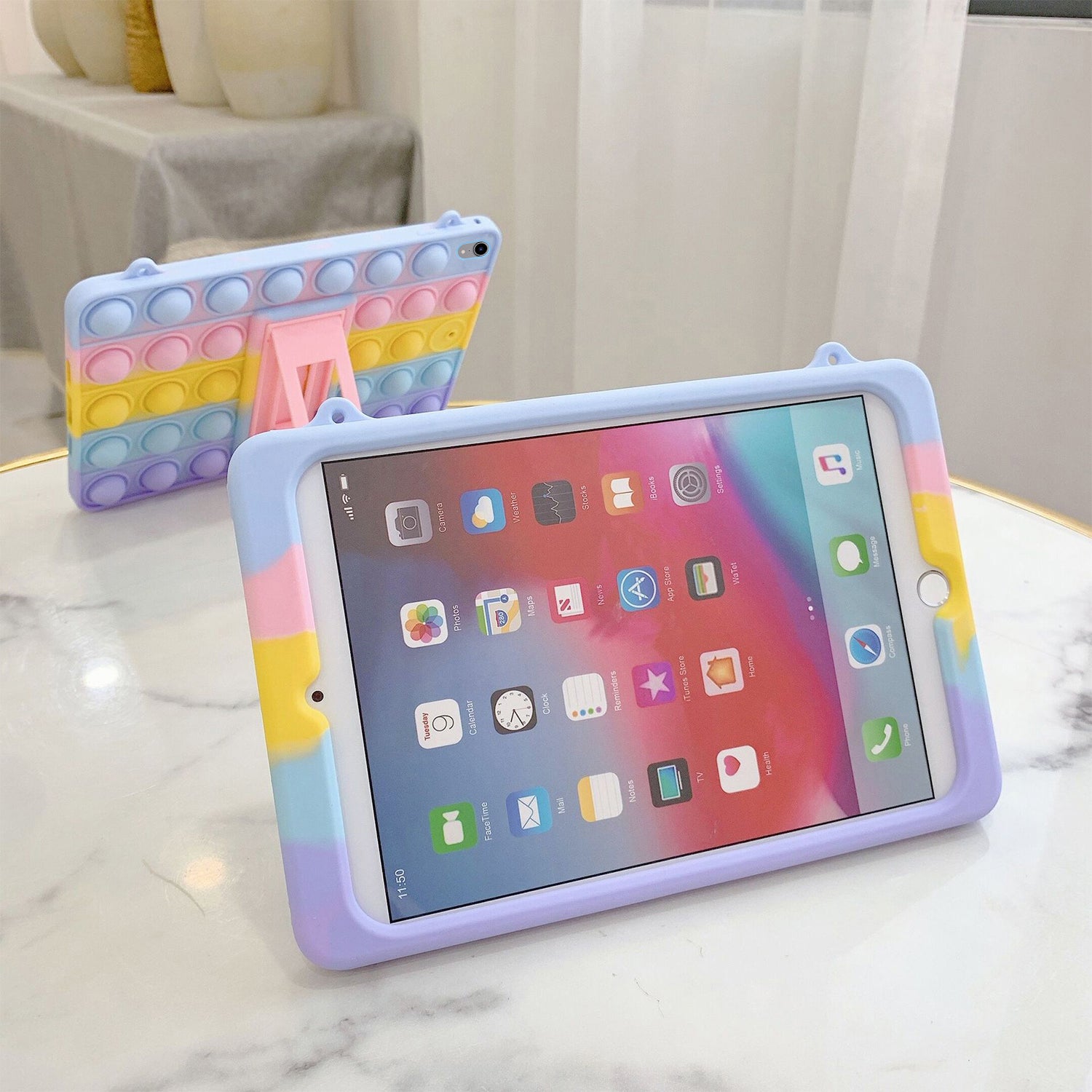 Press bubble sense case for iPad mini(6)