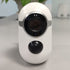 Household wifi high-definition camera solar infrared detection sensing monitor-White