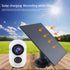 Household wifi high-definition camera solar infrared detection sensing monitor-White