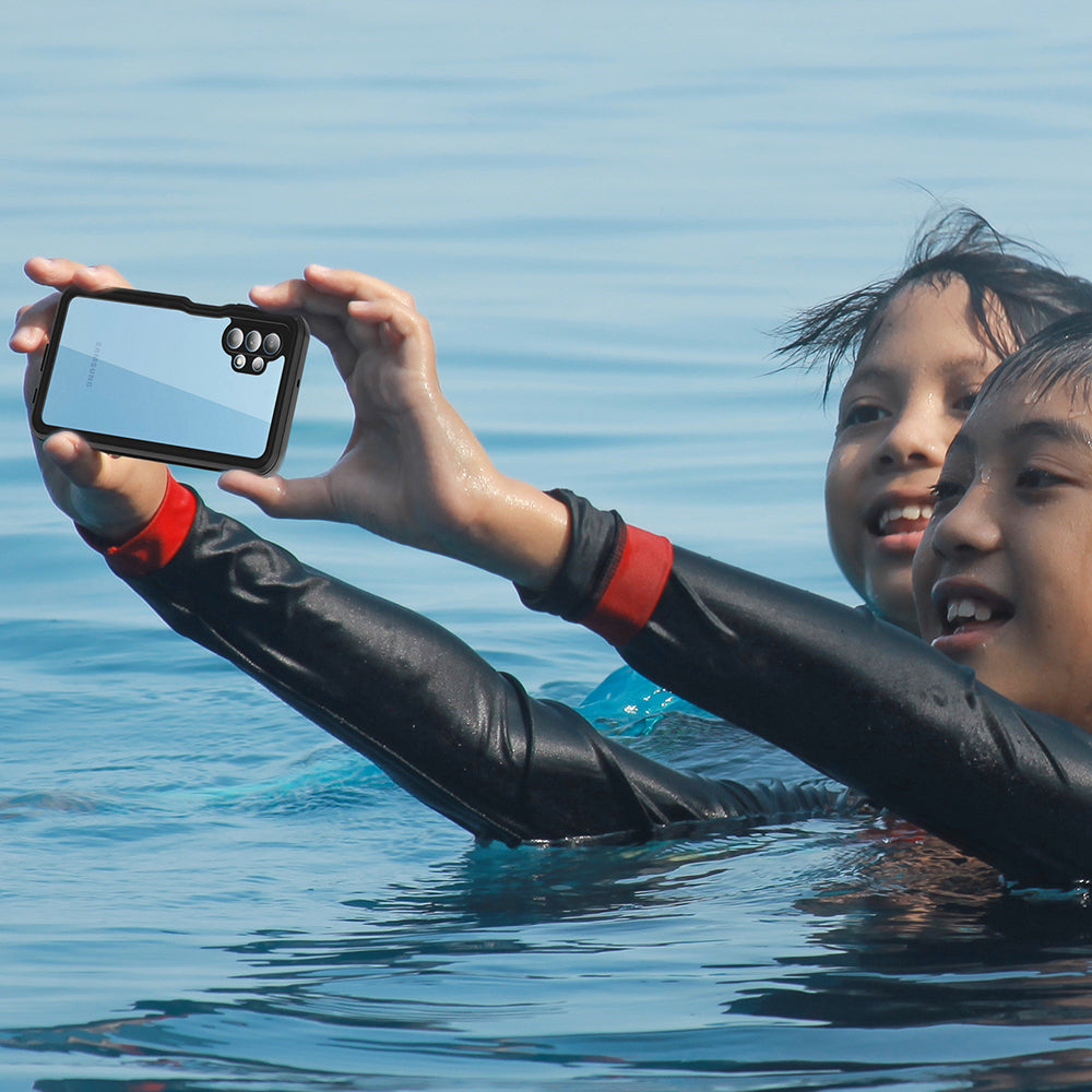 Waterproof case for Samsung Galaxy A32-Black
