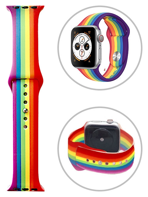 Silicone Replacement Bands for Apple Watch 7/6/5/4/3/2/1 (42MM/44MM/45MM)
