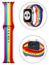 Silicone Replacement Bands for Apple Watch 7/6/5/4/3/2/1 (42MM/44MM/45MM)