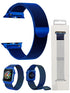 42 mm Stainless Steel Wristband for i-Watch Series 4/3/2/1  Milanese Loop with Strong Magnetic Closure Strap