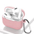 AirPods Pro Case Cover with Carabiner Silicone Compatible with Apple AirPods Pro 2019