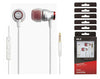 6 Pcs of Universal Earphone (IS1 Silver)