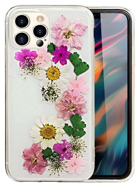 Soft Plastic Fashion Colorful Flowers Design Case for iPhone 11 Pro (5.8")