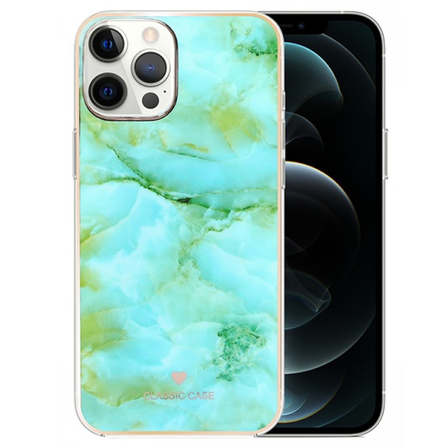 iPhone 12 Pro Max(6.7") Marbling is ultra-thin, light, fashionable, soft and elastic case
