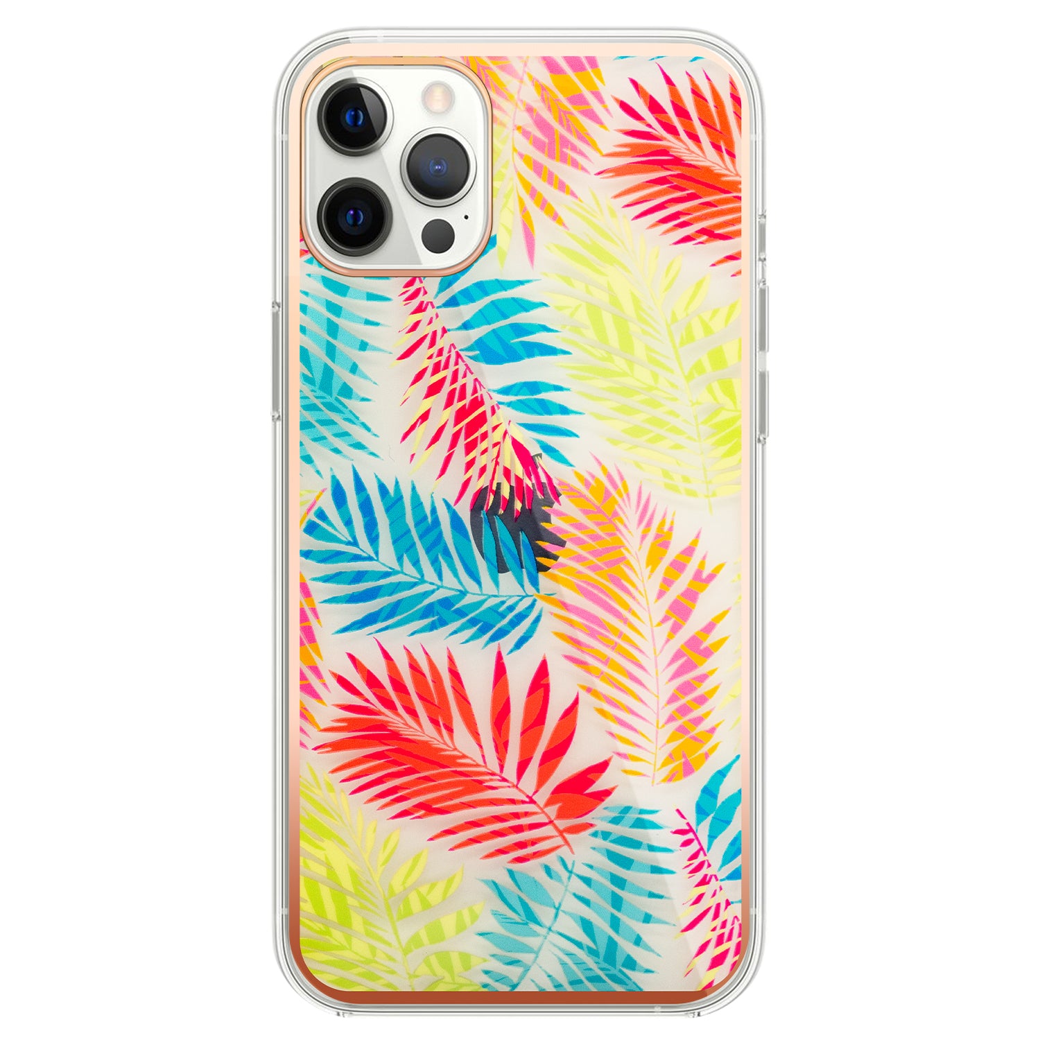 iPhone 12/12Pro(6.1'') TPU painted fashion flower case