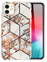 Plating Flower Silicone Cases for iPhone 12 Mini (5.4")