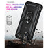iPhone 13 Dual Colors Ring Magnetic GPS car mount Phone Holder Case