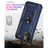iPhone 13 Dual Colors Ring Magnetic GPS car mount Phone Holder Case