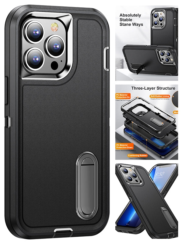 iPhone 13ProMax Kickstand anti-dropProtection Case