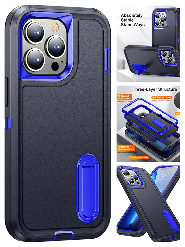 iPhone 13ProMax Kickstand anti-dropProtection Case