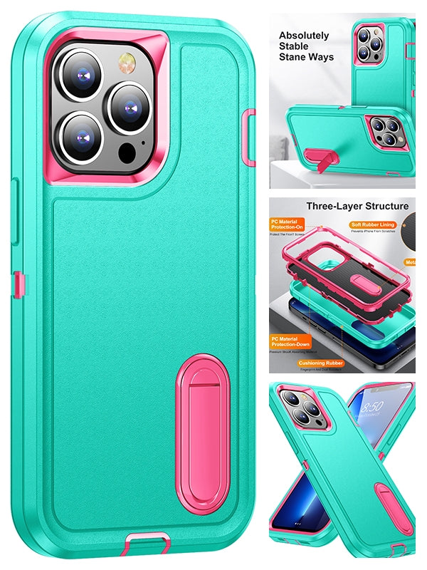iPhone 13ProMax Kickstand anti-dropProtection Case
