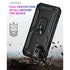 iPhone 13Pro Max Dual Colors Ring Magnetic GPS car mount Phone Holder Case