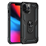 iPhone 13Pro Max Dual Colors Ring Magnetic GPS car mount Phone Holder Case