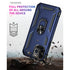 iPhone 13Pro Max Dual Colors Ring Magnetic GPS car mount Phone Holder Case