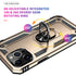 Dual Colors Ring Magnetic GPS car mount Phone Holder Case for iPhone 13 Pro