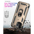 iPhone 13Pro Max Dual Colors Ring Magnetic GPS car mount Phone Holder Case