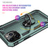 Dual Colors Ring Magnetic GPS car mount Phone Holder Case for iPhone 13 Pro