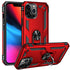 iPhone 13Pro Max Dual Colors Ring Magnetic GPS car mount Phone Holder Case