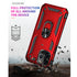 iPhone 13Pro Max Dual Colors Ring Magnetic GPS car mount Phone Holder Case