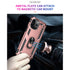 Dual Colors Ring Magnetic GPS car mount Phone Holder Case for iPhone 13 Pro