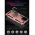 iPhone 13Pro Max Dual Colors Ring Magnetic GPS car mount Phone Holder Case