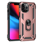 iPhone 13Pro Max Dual Colors Ring Magnetic GPS car mount Phone Holder Case