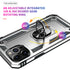 Dual Colors Ring Magnetic GPS car mount Phone Holder Case for iPhone 13 Pro