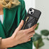 iPhone 14/13 lanyard 2 in 1 Leather card bag case card slots