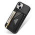 iPhone 14/13 lanyard 2 in 1 Leather card bag case card slots