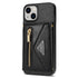 iPhone 14/13 lanyard 2 in 1 Leather card bag case card slots