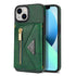 iPhone 14/13 lanyard 2 in 1 Leather card bag case card slots