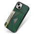 iPhone 14/13 lanyard 2 in 1 Leather card bag case card slots