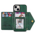 iPhone 14/13 lanyard 2 in 1 Leather card bag case card slots