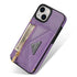 iPhone 14/13 lanyard 2 in 1 Leather card bag case card slots