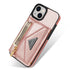 iPhone 14/13 lanyard 2 in 1 Leather card bag case card slots