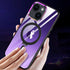 iPhone 14/13 Bracket magnetic absorption colorful lens Case