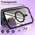 iPhone 14/13 Bracket magnetic absorption colorful lens Case