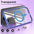 iPhone 14/13 Bracket magnetic absorption colorful lens Case