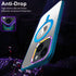 iPhone 14/13 Bracket magnetic absorption colorful lens Case